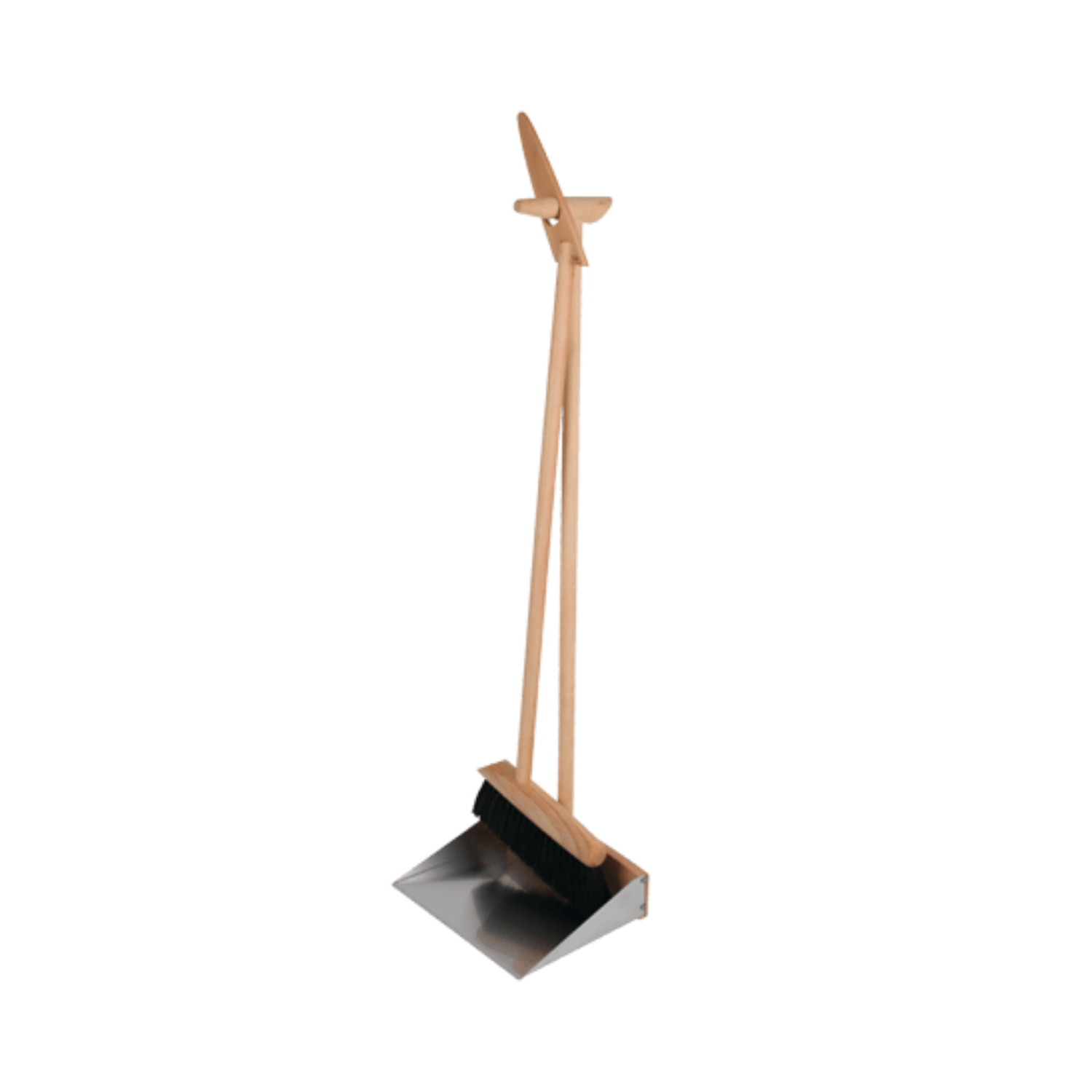 Standing Dustpan and Brush set